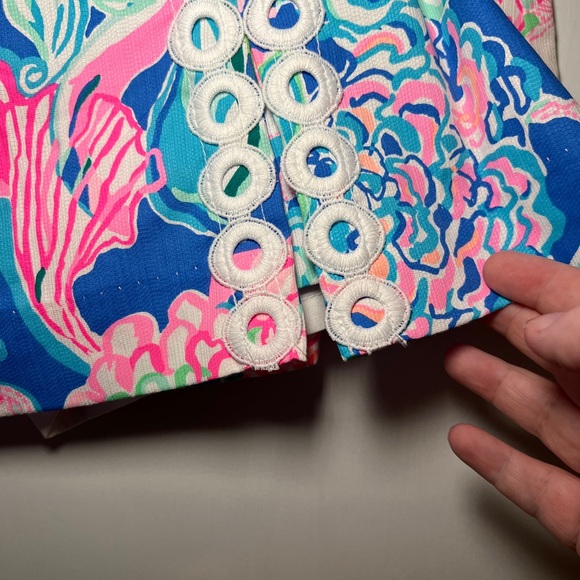 Lilly Pulitzer Tawney Skort Multi Peony for Your Thoughts Size 8 NWOT - Picture 3 of 10